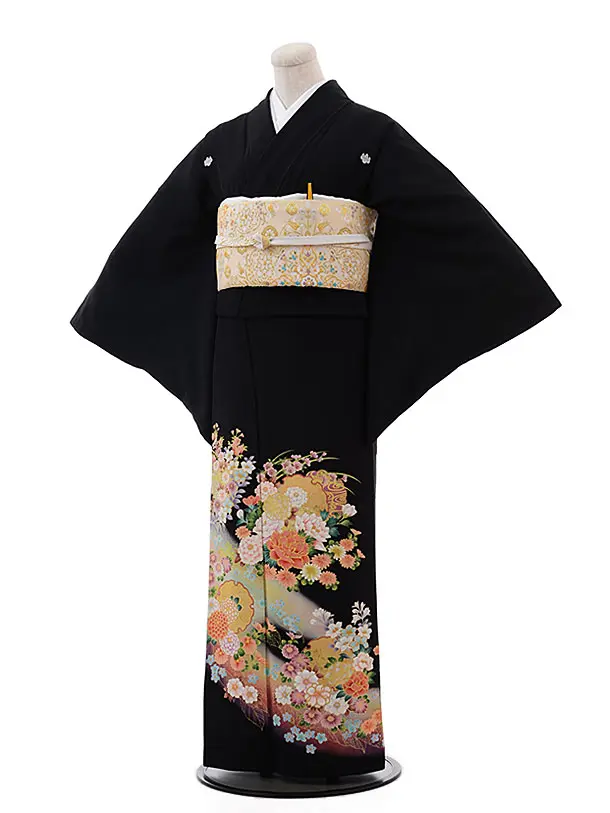 9197☆送料込み❣️黒留袖 着物 4枚 まとめ売り❣️ 1AA4422000.webp