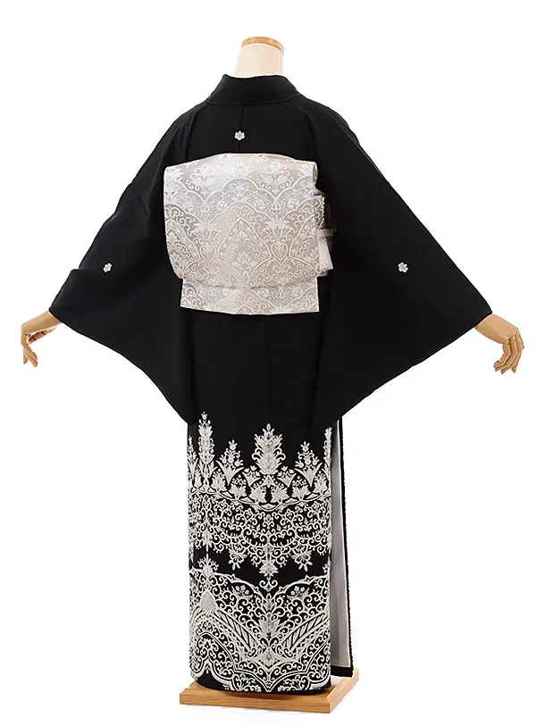 留袖 レンタル5393 銀彩 友禅 | 着物レンタルの京都かしいしょう