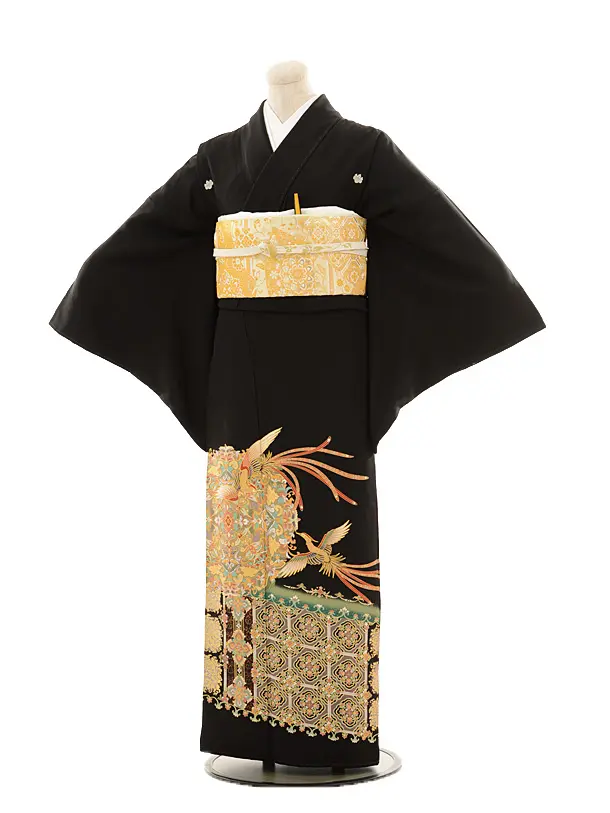 単衣訪問着：梅・菖蒲・橘・菊・御所車・淡いブルー：正絹：美品：M49 あおき【D-3394】片岡鶴太郎監修 小紋 灰梅色 南天の図 :身丈156