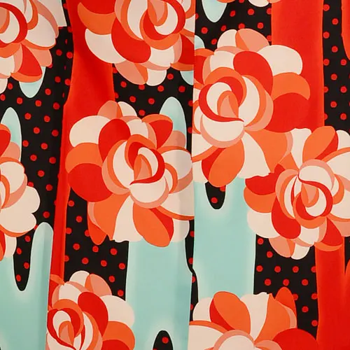 ポリエステル振袖 玉城ティナ×キスミス 刺繍 鶴 カラー胴裏 身丈168cm ポリエステル振袖 玉城ティナ×キスミス 刺繍 鶴 カラー胴裏 身丈