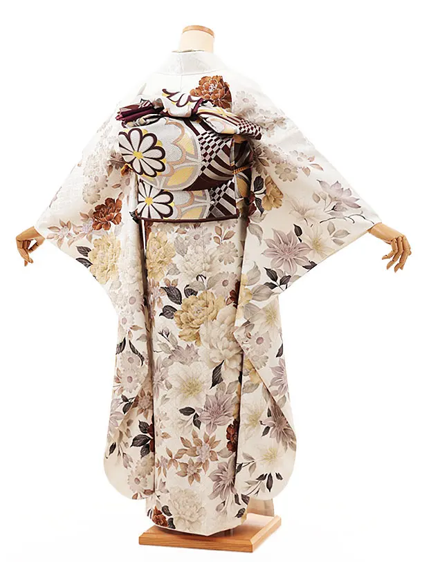 ツインズ☆218000円華やかな花模様お仕立て品振袖☆身丈155.5cm 248000円辻ヶ花お仕立て品☆新品振袖☆身丈187cm 振袖 正絹 新品