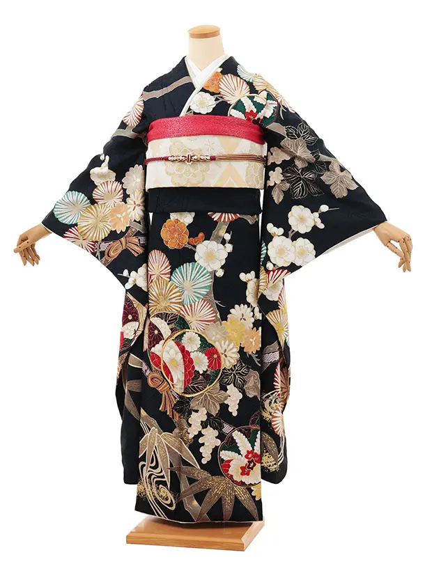 振袖レンタル663水色吉祥文様 | 商品詳細