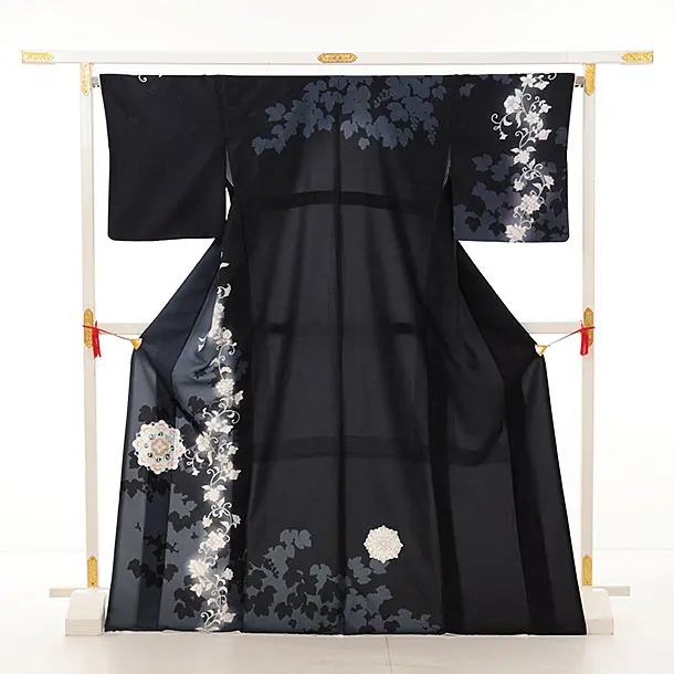 専用です☆式部浪漫着物 訪問着t1318 式部浪漫 ピンク地 花々 | 着物レンタルの京都かしいしょう