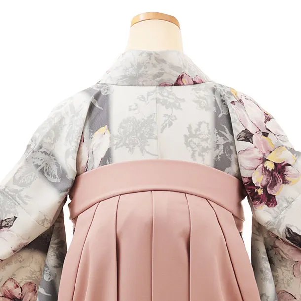 kei-hana様　オーダー専用ページ♪ 卒業式袴レンタル1736 SUGAR KEI 白グレー×ピンク | 着物