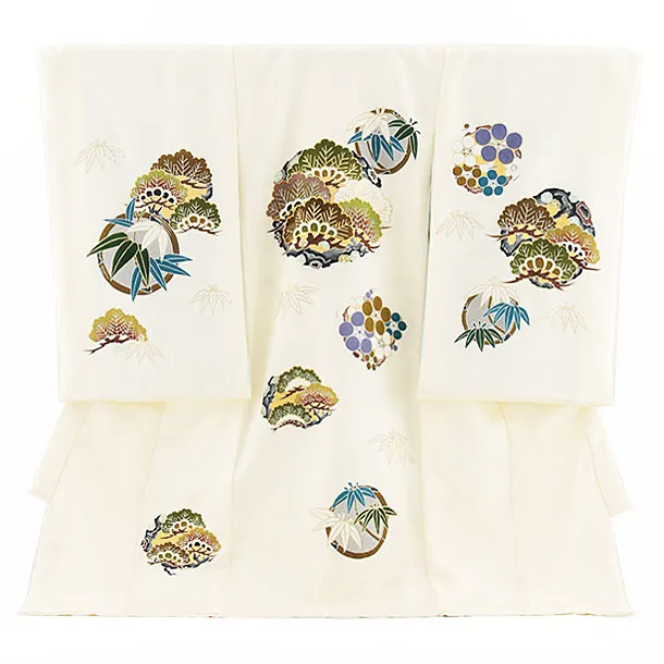 ☆NON☆　産着　お宮参り　男の子　正絹 産着 お宮参り 男の子 正絹 初着 御宮参り 祝い着 着物 赤ちゃん