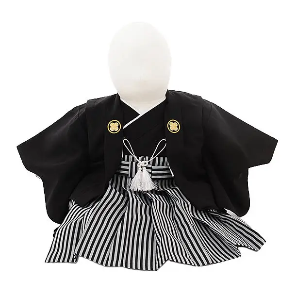 お値下げ☆男児 羽織り袴セット KIMONOMACHI 着物 ボーイズ 羽織袴セット 男の子 10歳 13歳 金