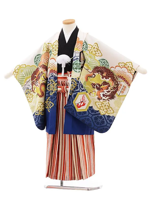 七五三男児　MIN33 式部浪漫　フルパック 七五三 着物 男の子 5歳 ブランド 羽織袴セット Shikibu Roman