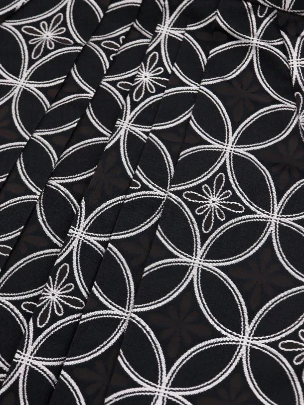 新品【白黒鷹×黒灰袴】七五三 753 お正月 節句 こどもの日 男の子 袴 5歳 七五三レンタル(5歳男児袴)5530JAPANSTYLE絵羽白黒鷹に松 | 着物