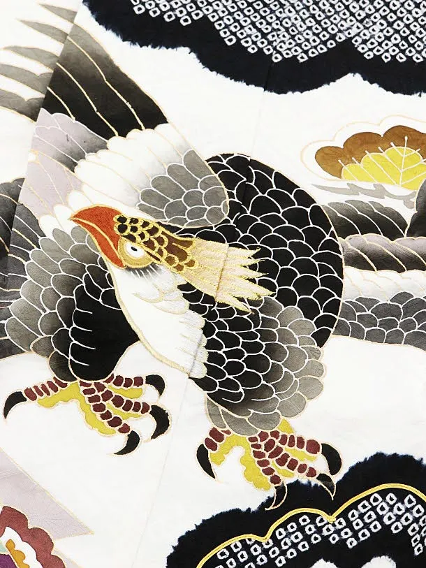 七五三五歳‼️豪華黒地に大谷選手柄兜鷹凛々しい‼️金蘭袴高級煌びやか 七五三 （男児 ・ 女児） | 男児七五三 | 6AOZ970000