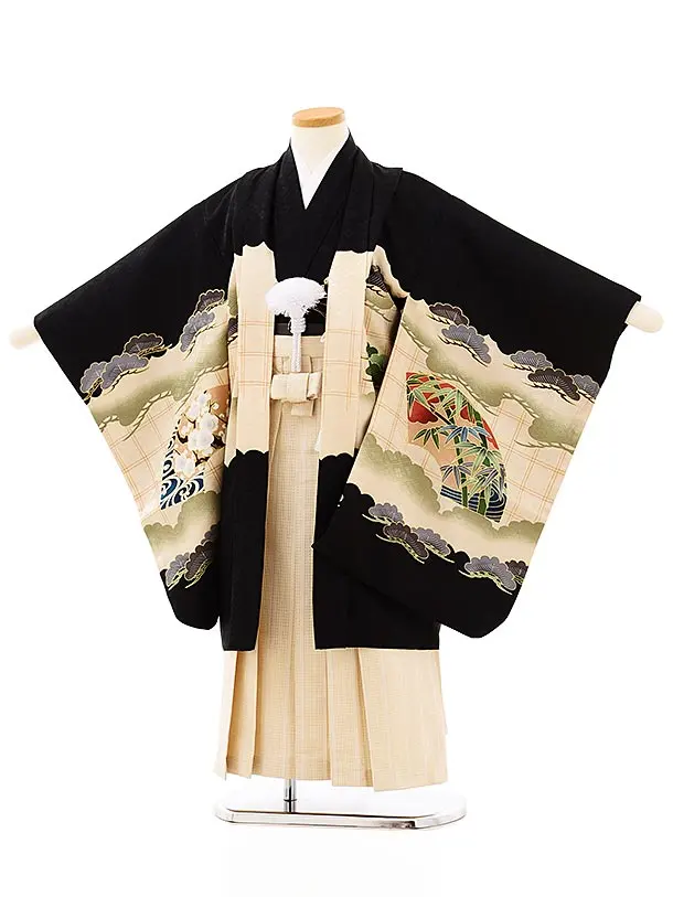 七五三　着物　袴 楽天市場】【レンタル】七五三 5歳 レンタル 753 袴セット 男児