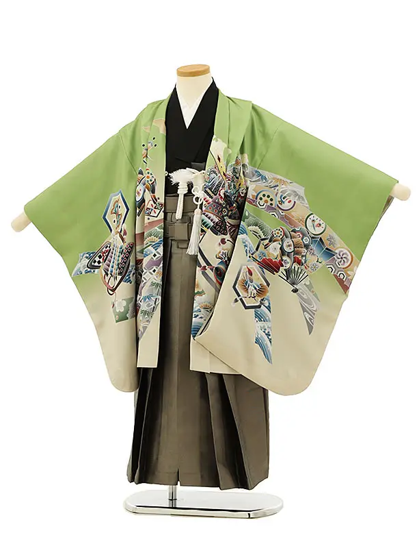 淡いグリーン♡七五三　3歳から小柄な5歳　男の子　セット　一式　緑 楽天市場】＼2点で3％OFFクーポン／【レンタル】七五三 セット 5