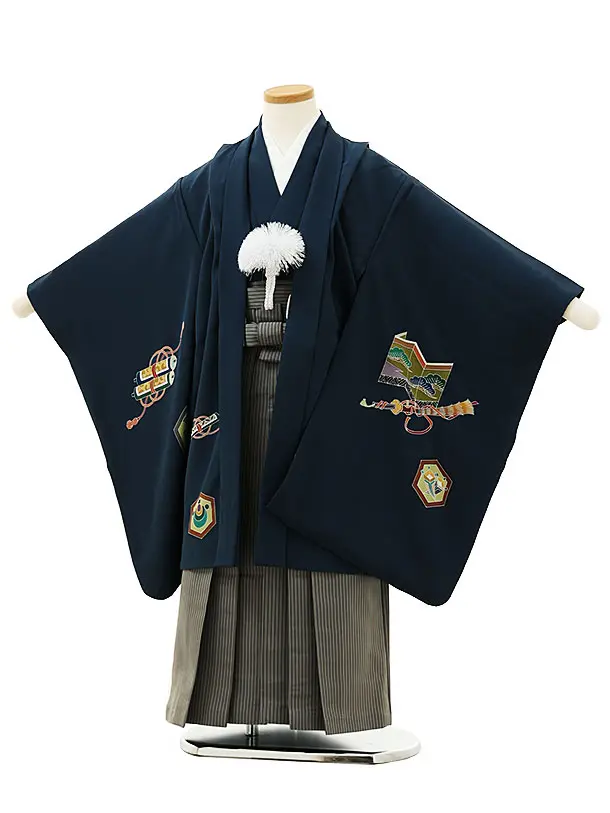 七五三 男の子衣装　袴 楽天市場】七五三 753 着物 男の子 袴 セット 5歳羽織袴 フル