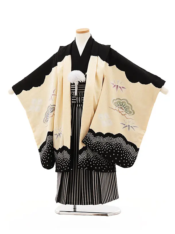 七五三五歳‼️豪華絢爛 grey上質上品‼️縞袴とも似合ってます 七五三五歳‼️豪華絢爛 grey上質上品‼️縞袴とも似合っ