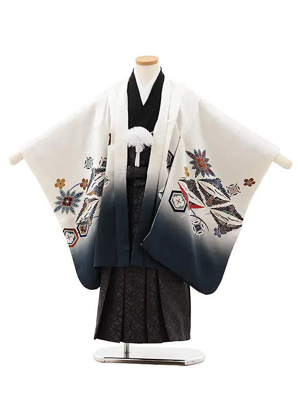 濃紺に鷹や白の袴が格好良い☆七五三５歳フルセット 楽天市場】七五三 着物 5歳 フルセット レンタル 袴 七五三 5歳