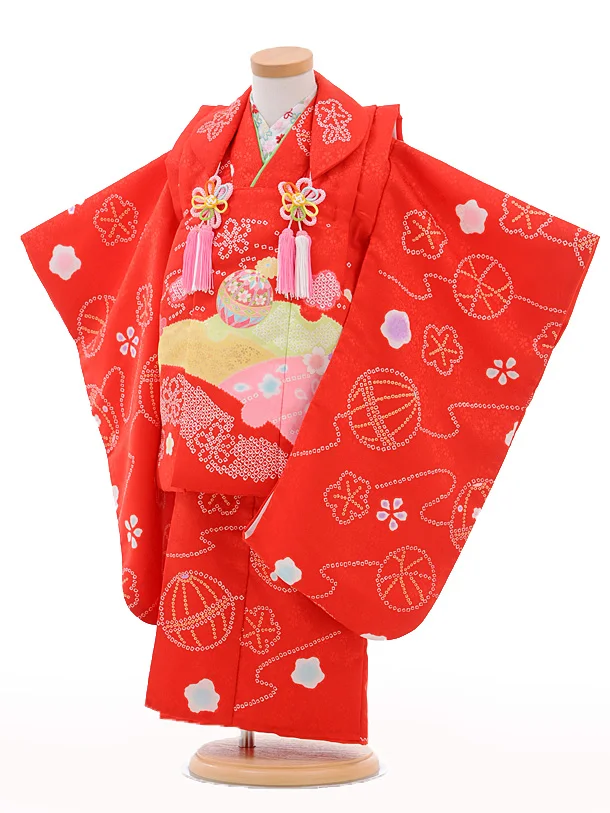 753  古典柄一式　七五三 七五三 753 男の子 和装 着物 袴のみ 3歳 ゴールド系古典柄 男は23