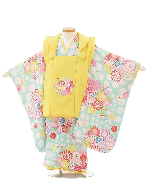 七五三　3歳 七五三 着物レンタル 3歳 753 LOWRYS FARM ブランド着物 女の子