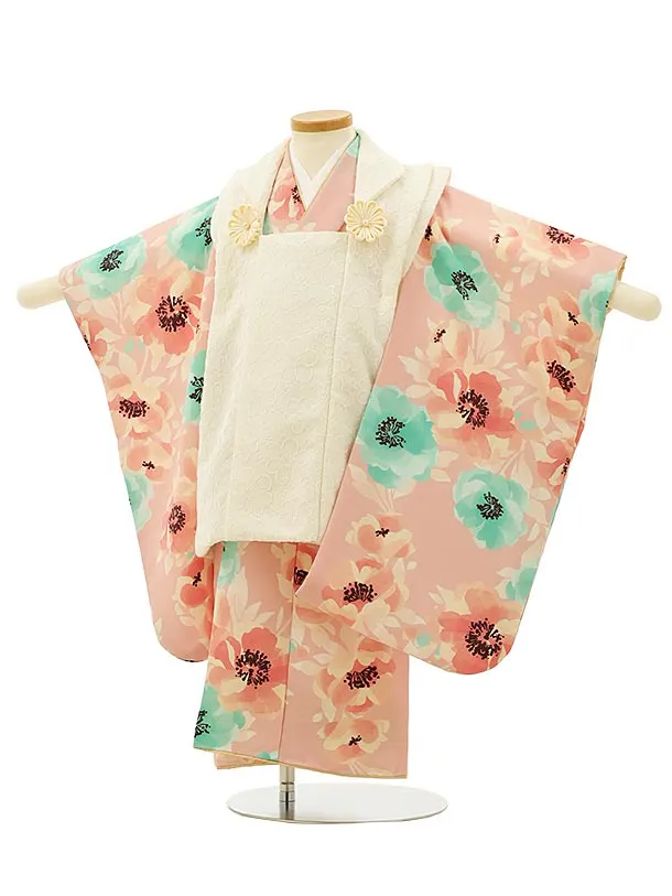 七五三 ３歳 女の子 被布 新品 被布コート 七五三 3歳女の子用 - 七五三着物のお店「京都室町