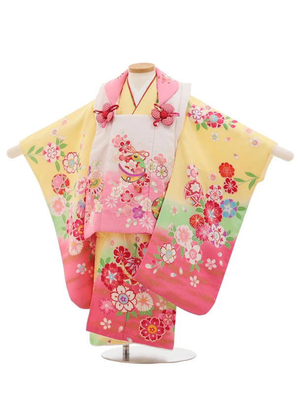 3歳女の子（被布） | 着物レンタルの京都かしいしょう