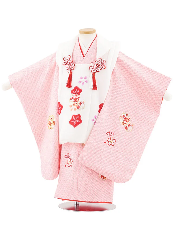 七五三 子供用 正絹 衣装 白被布　【ほぼ未使用】 七五三 子供用 正絹 衣装 白被布 【ほぼ未使用】 子ども用被布