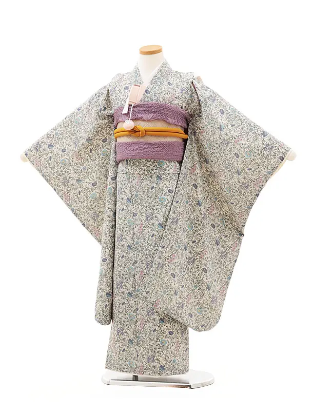 七五三 753 ７歳女の子 帯 丸帯　白地　シルバー　鶴　薄手　24時間発送 七五三 753 7歳女の子 帯 丸帯白地シルバー鶴薄手24時間発送