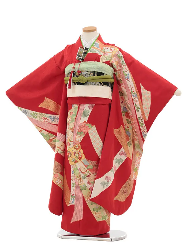 【 新品未使用品⠀】七五三用 黒地花柄着物飾り 楽天市場】【新古品】 本場大島紬 着物 大島紬 未使用 正絹 袷