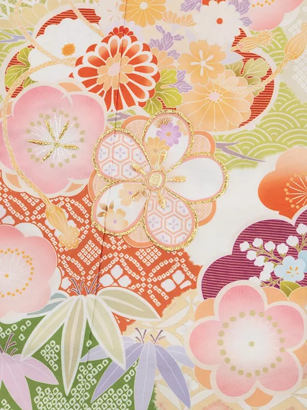 専用です☆新品＊優しいブルーに花薬玉の着物に白の作り帯セット 楽天市場】≪お正月！ポイント3倍≫七五三 7歳 七歳 帯 作り帯 結び帯