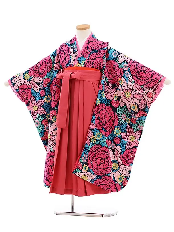 ましゅまろ★［さくら］キッズ袴 ꕤハンドメイドꕤ七五三 女の子 7歳 5歳 ren-7hs0009_1.jpg