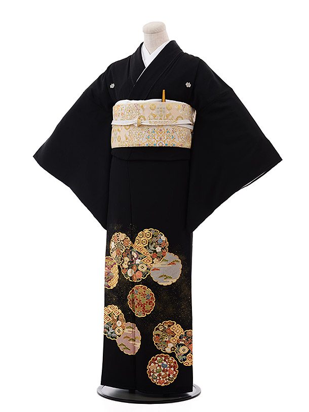 留袖 レンタル 4419手刺繍鳳凰 | 着物レンタルの京都かしいしょう