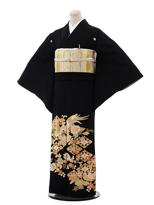 留袖 レンタル 4419手刺繍鳳凰 | 着物レンタルの京都かしいしょう