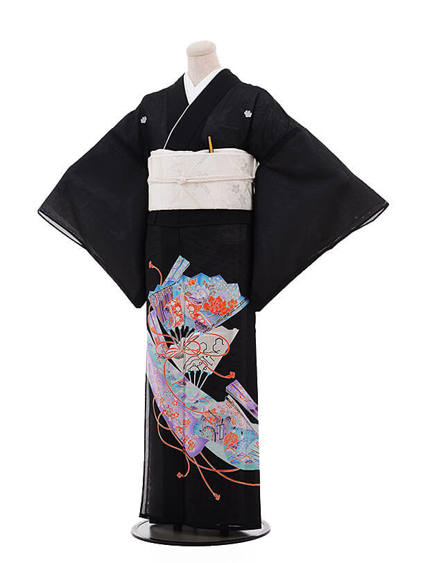 夏留袖 絽 4462 扇柄(化繊) | 着物レンタルの京都かしいしょう