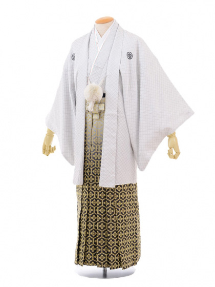 卒業式成人式袴ﾚﾝﾀﾙ204ﾌﾞﾙｰ虎柄×紺ｺﾞｰﾙﾄﾞ | 着物レンタルの京都かしいしょう