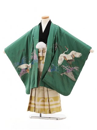 5歳男の子(正絹・羽織袴) | 着物レンタルの京都かしいしょう