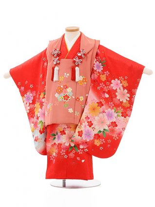 3歳女の子_正絹（被布） | 着物レンタルの京都かしいしょう