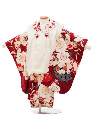 3歳女の子_正絹（被布） | 着物レンタルの京都かしいしょう
